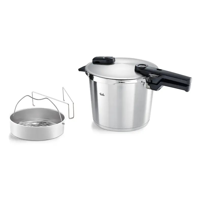 زودپز فیسلر آلمان همراه سبد بخار مدل Fissler Vitaquick Premium گنجایش 6 لیتر
