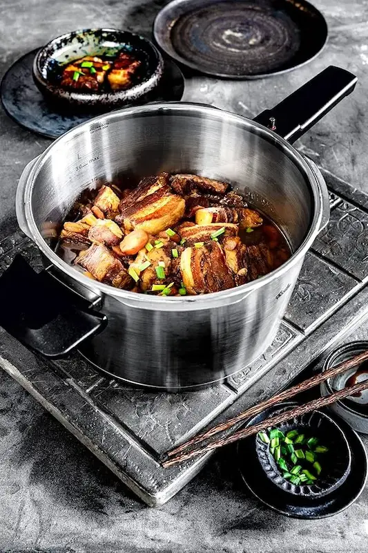 زودپز فیسلر آلمان همراه سبد بخار مدل Fissler Vitaquick Premium گنجایش 6 لیتر