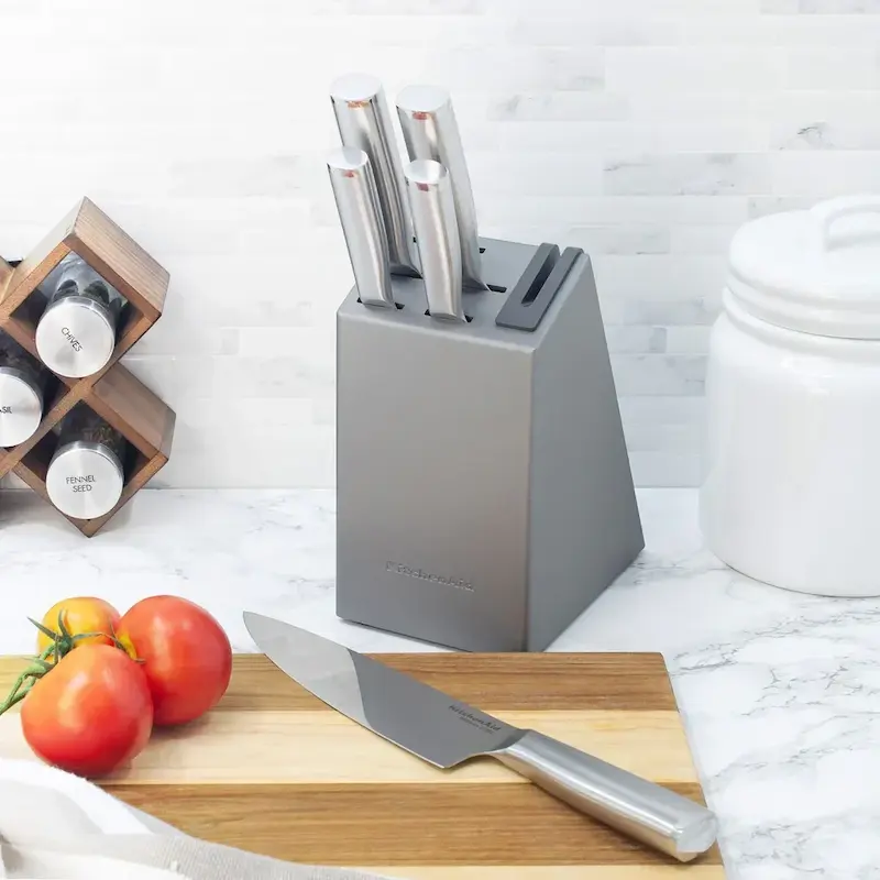 سرویس کارد کیچن اید آمریکا مدل KitchenAid Knife Block Set (6 pieces)