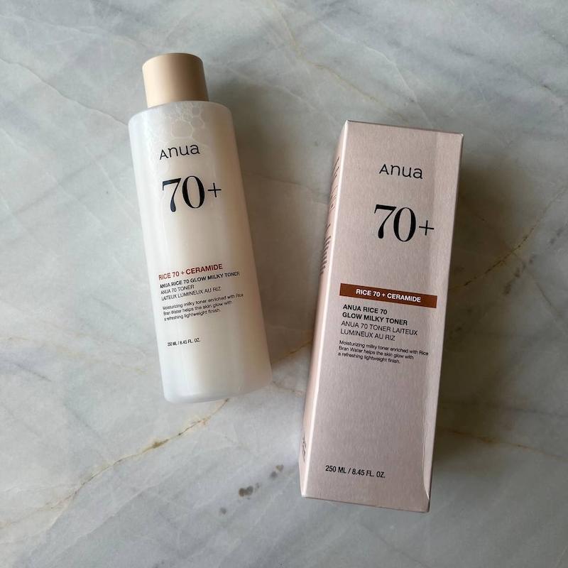 تونر روشن‌ کننده و آبرسان با عصاره برنج آنوا