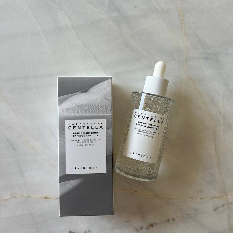 آمپول ضدلک روشن کننده سنتلا تون اسکین 1004