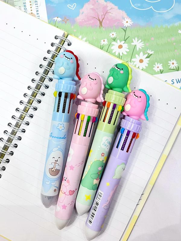 خودکار 10 رنگ داینو