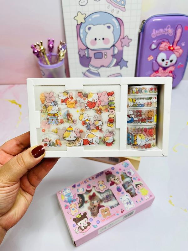 پک استیکر و چسب واشی شاین 