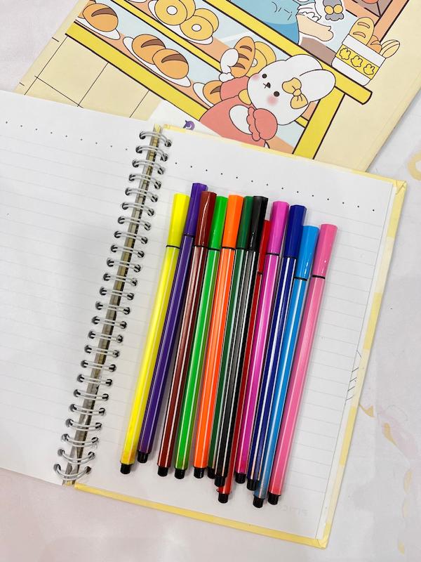 ماژیک ۱۲رنگ هویجی