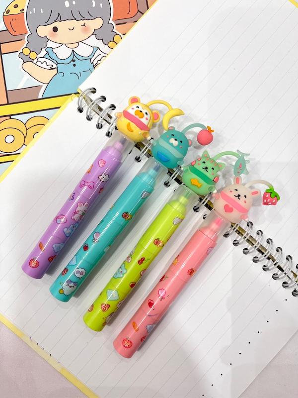 هایلایتر ۳ قلو فانتزی