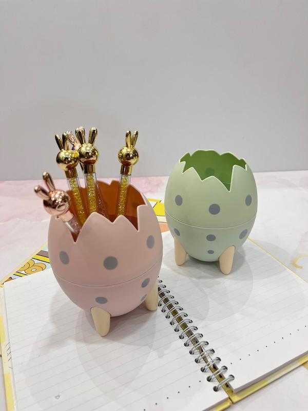 جا قلمی (جامدادی رومیزی) تخم دایناسور فانتزی