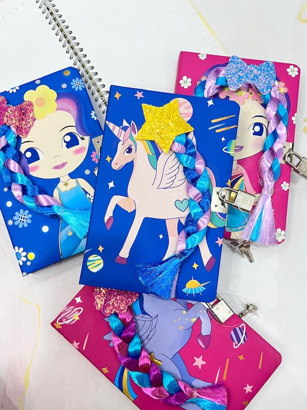 دفتر قفل دار فانتزی وارداتی