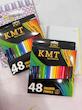مداد رنگی ۴۸تایی جعبه مقوایی KMT