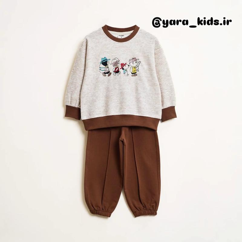 ست دورس سلانیک و شلوار جاگر 