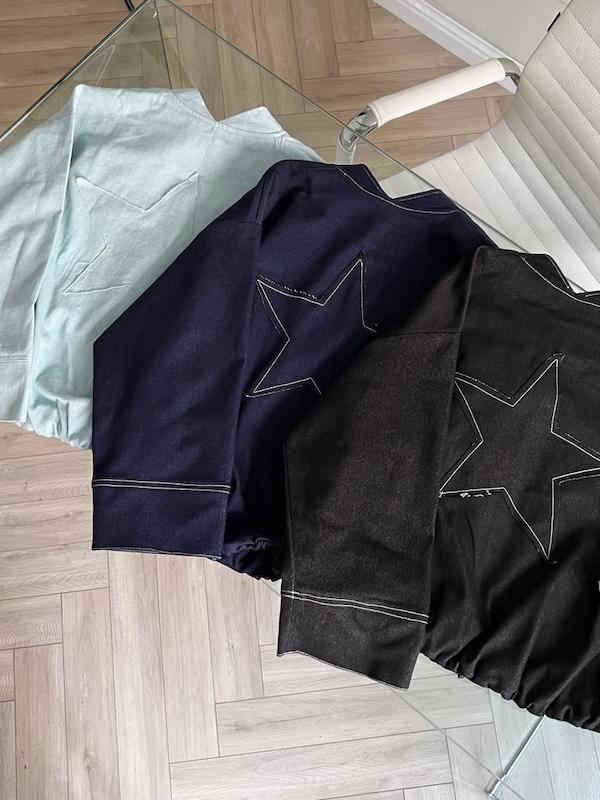 بامبر STAR جین رنگبندی