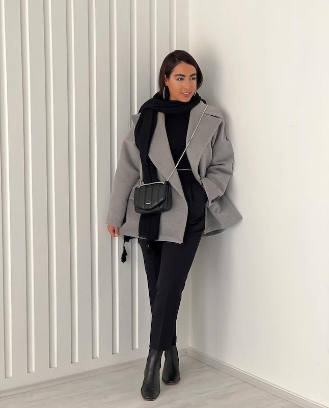 پالتو BELLA طوسی