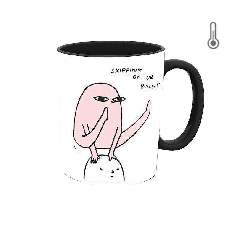 ماگ حرارتی طرح گرافیکی انیمیشن 