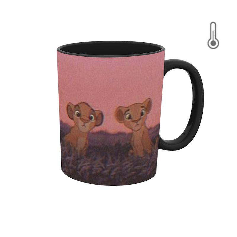 ماگ حرارتی طرح انیمیشن شیرشاه سیمبا