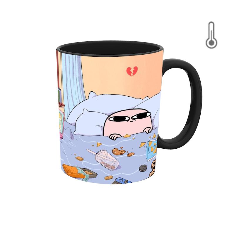 ماگ حرارتی طرح گرافیکی انیمیشن 