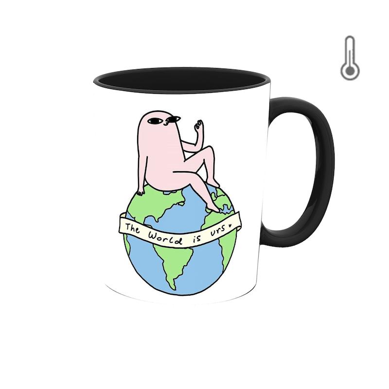 ماگ حرارتی طرح گرافیکی انیمیشن 