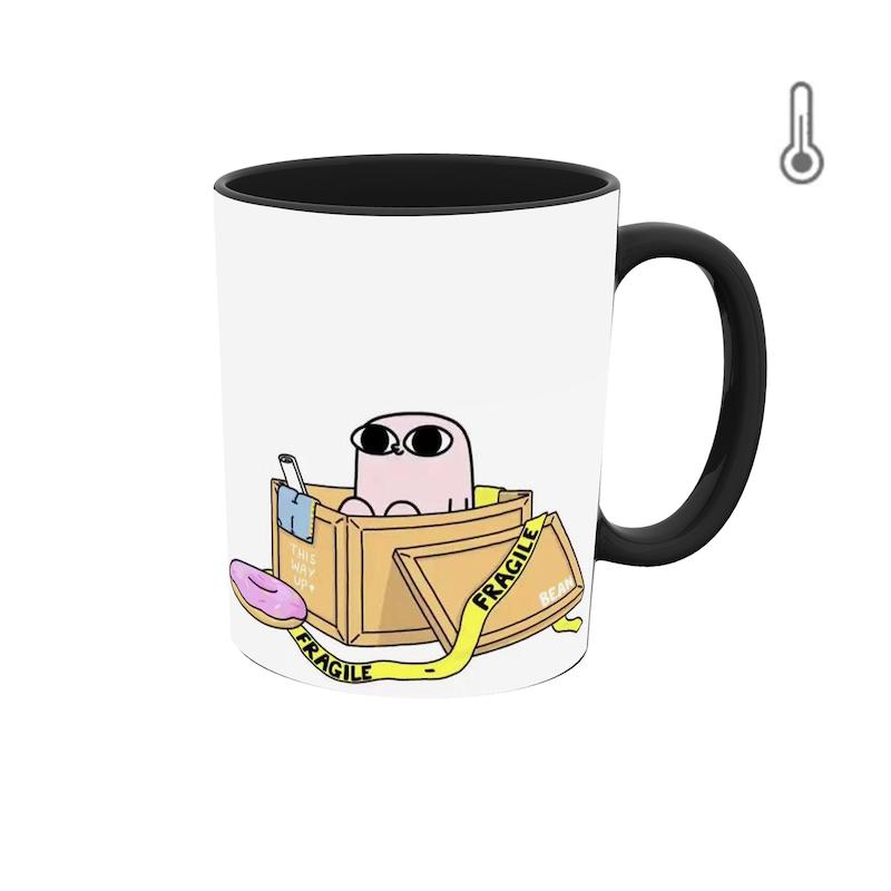 ماگ حرارتی طرح گرافیکی انیمیشن 