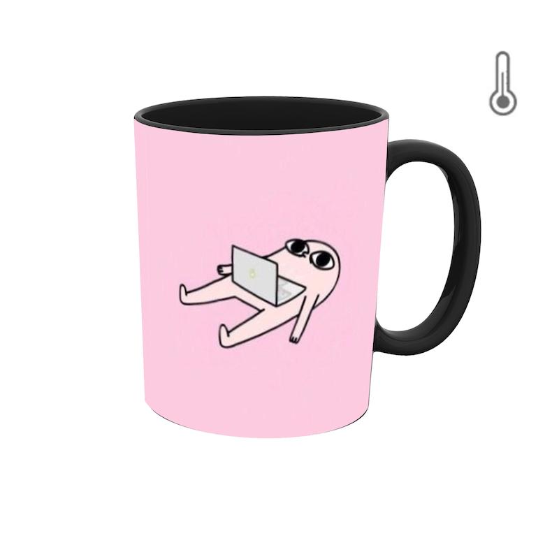 ماگ حرارتی طرح گرافیکی انیمیشن 