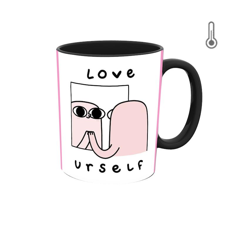 ماگ حرارتی طرح گرافیکی انیمیشن 