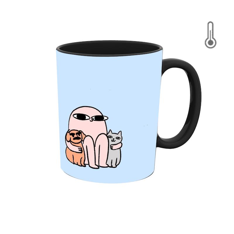 ماگ حرارتی طرح گرافیکی انیمیشن 