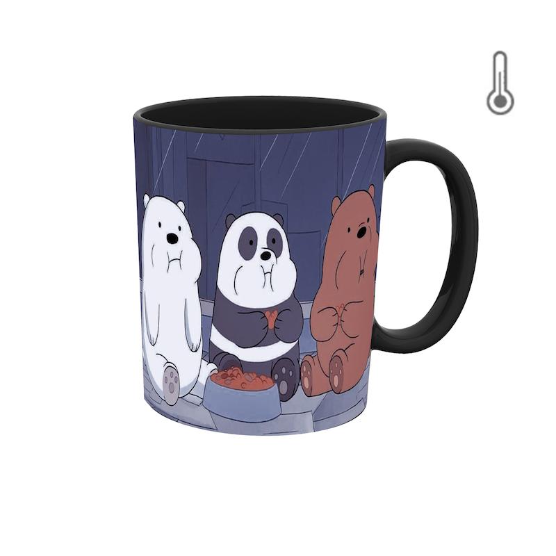 ماگ حرارتی طرح خرس های مهربان 