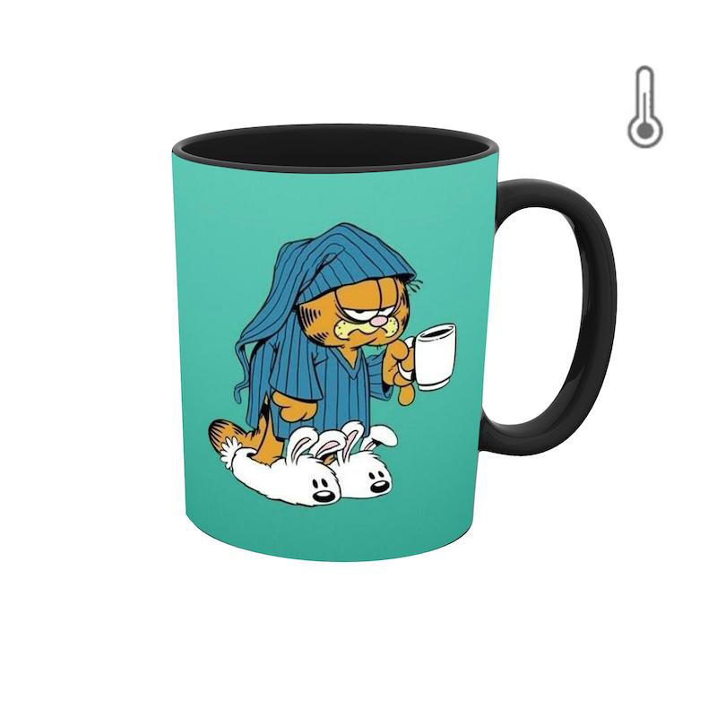 ماگ حرارتی طرح انیمیشن گارفیلد