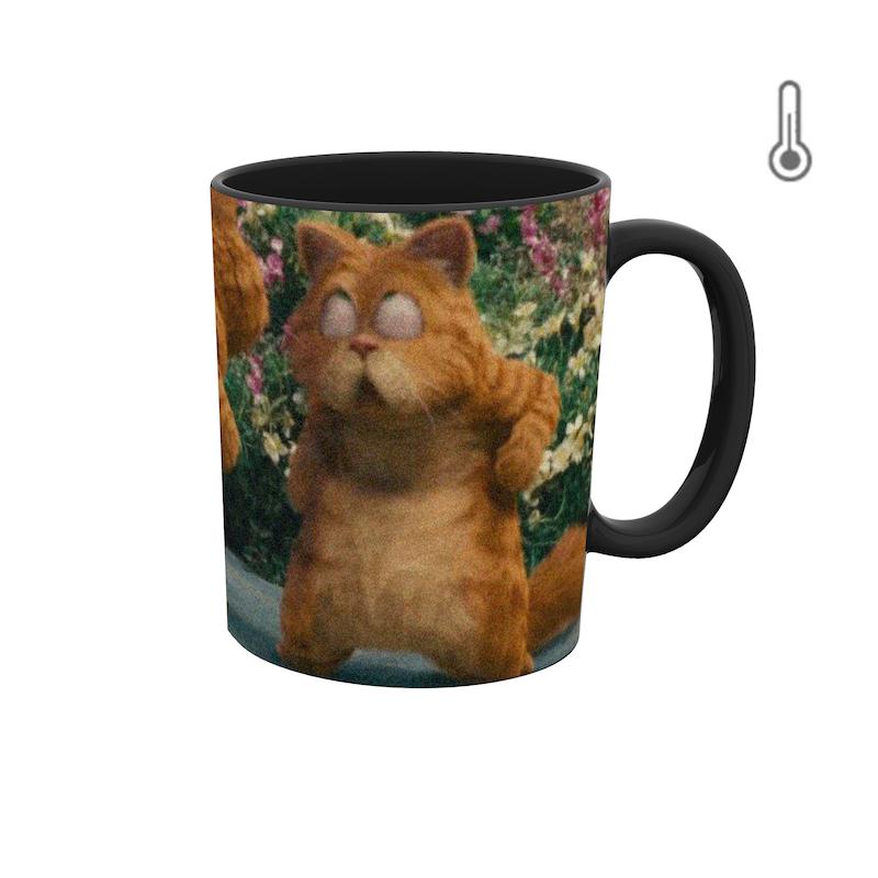 ماگ حرارتی طرح انیمیشن گارفیلد