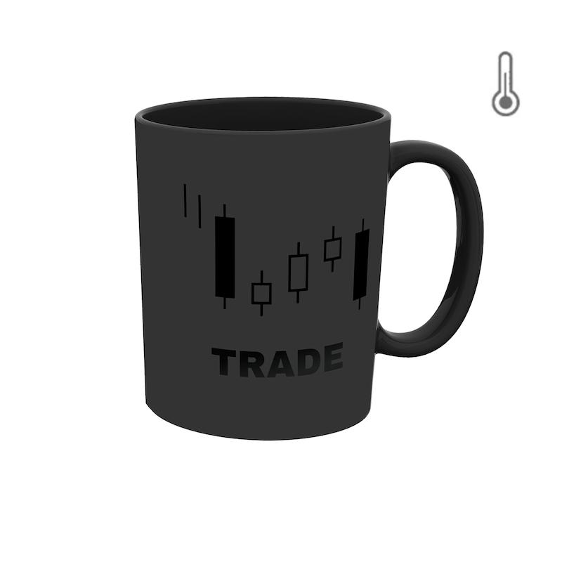 ماگ حرارتی طرح ترید و ارز دیجیتال 