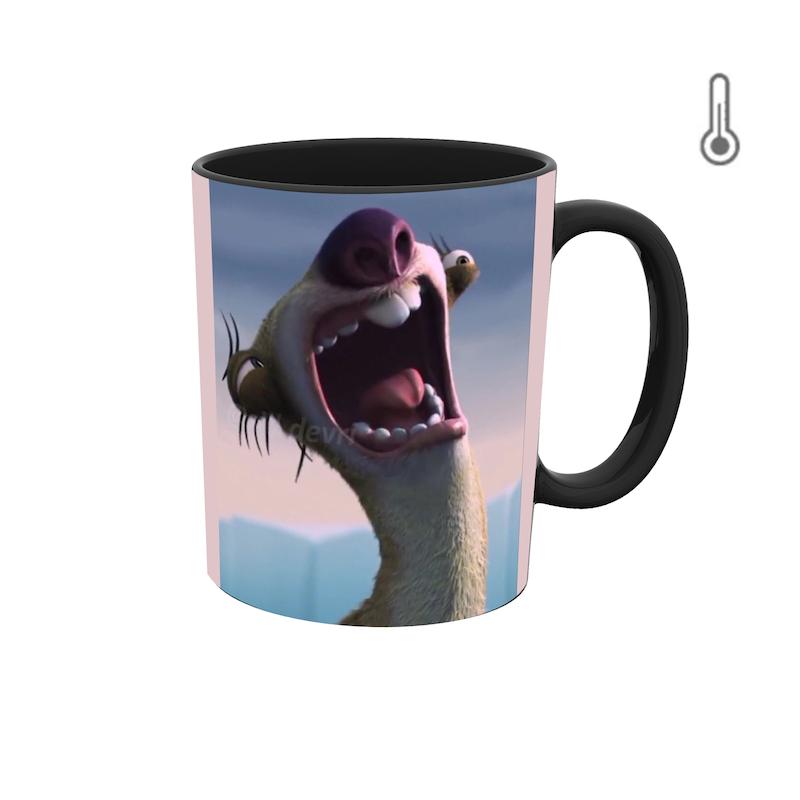 ماگ حرارتی طرح انیمیشن عصریخبندان سید