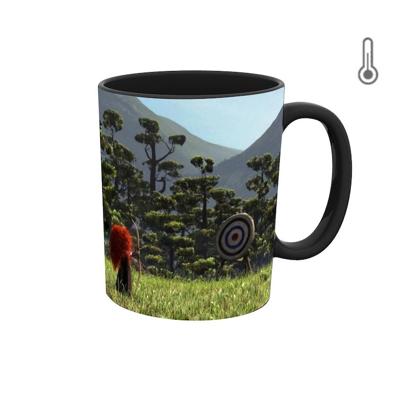 ماگ حرارتی طرح انیمیشن دلیر شجاع مریدا