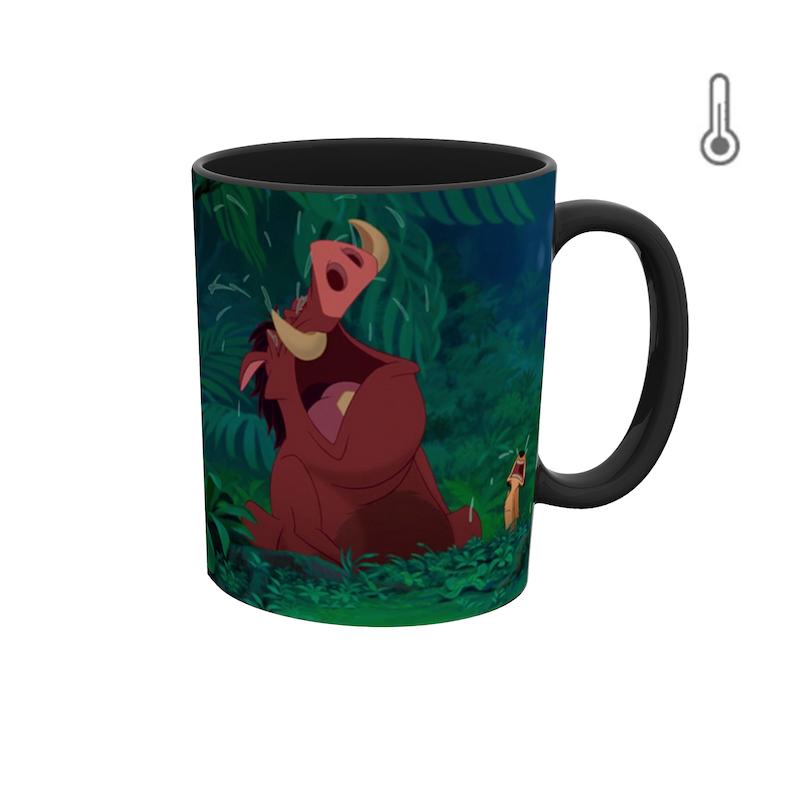 ماگ حرارتی طرح انیمیشن شیرشاه 