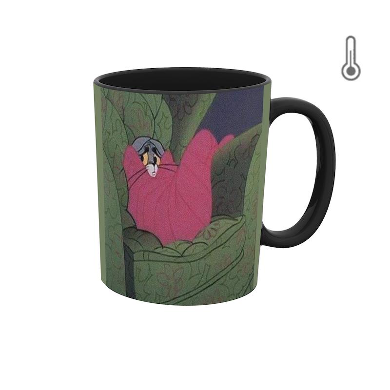 ماگ حرارتی طرح انیمیشن تام و جری 