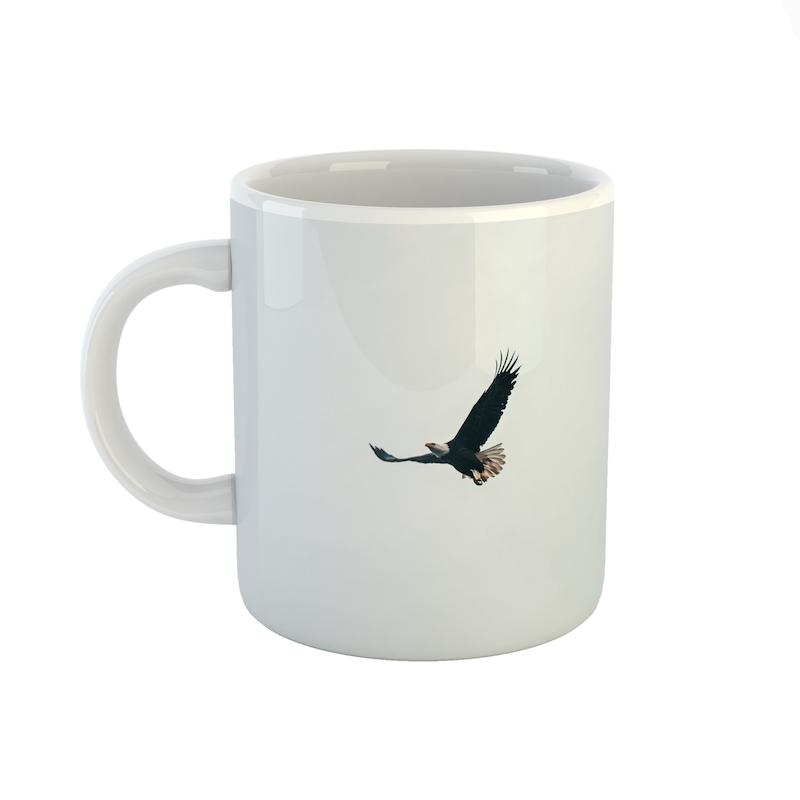 ماگ طرح گرافیکی عقاب 