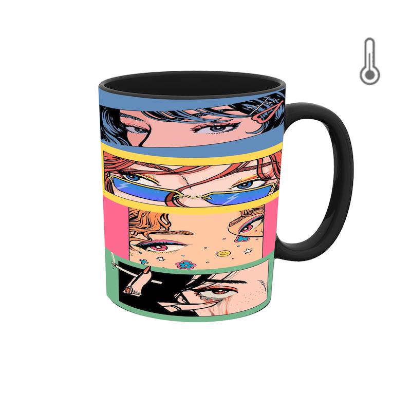 ماگ حرارتی طرح انیمه