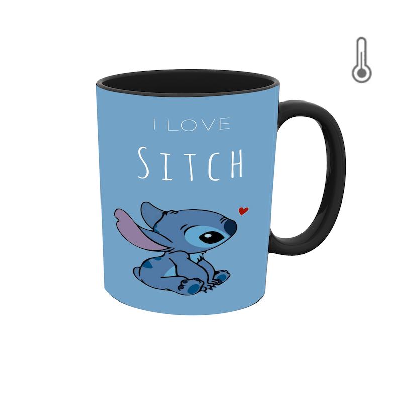 ماگ طرح کارتونی استیچ 