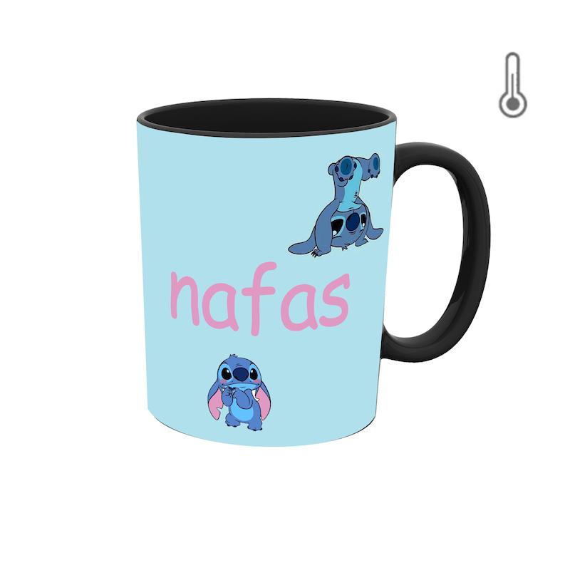 ماگ حرارتی طرح اسم نفس مدل استیچ