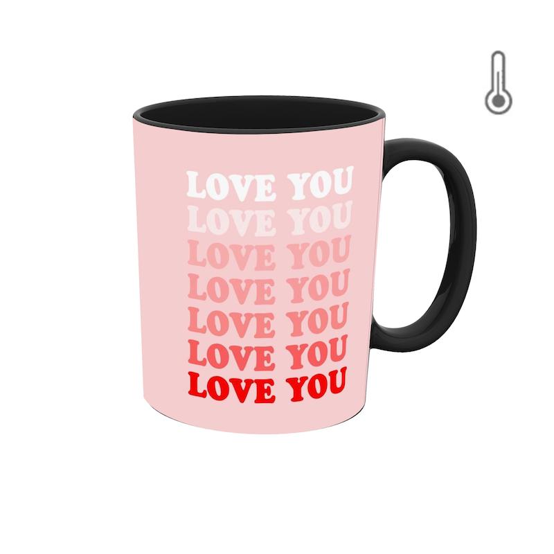 ماگ حرارتی طرح قلب و روز عشق 