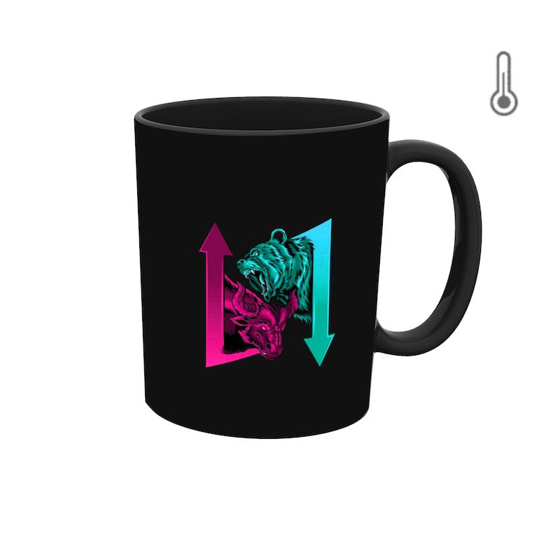 ماگ حرارتی طرح گرافیکی ترید