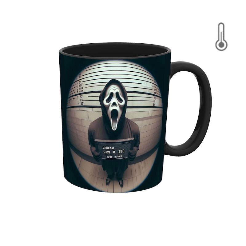 ماگ حرارتی طرح والپیپر ترسناک 