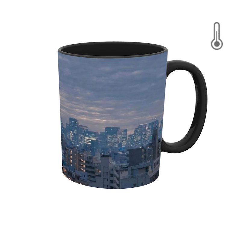 ماگ حرارتی طرح عکس شهر 