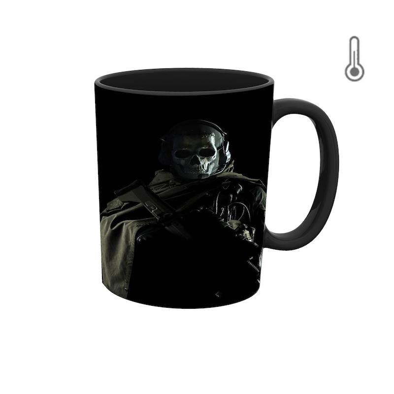 ماگ حرارتی طرح کال اف دیوتی گوست 