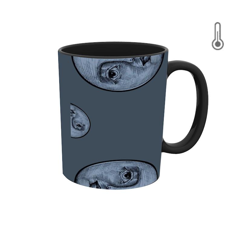 ماگ حرارتی طرح والپیپر ماه