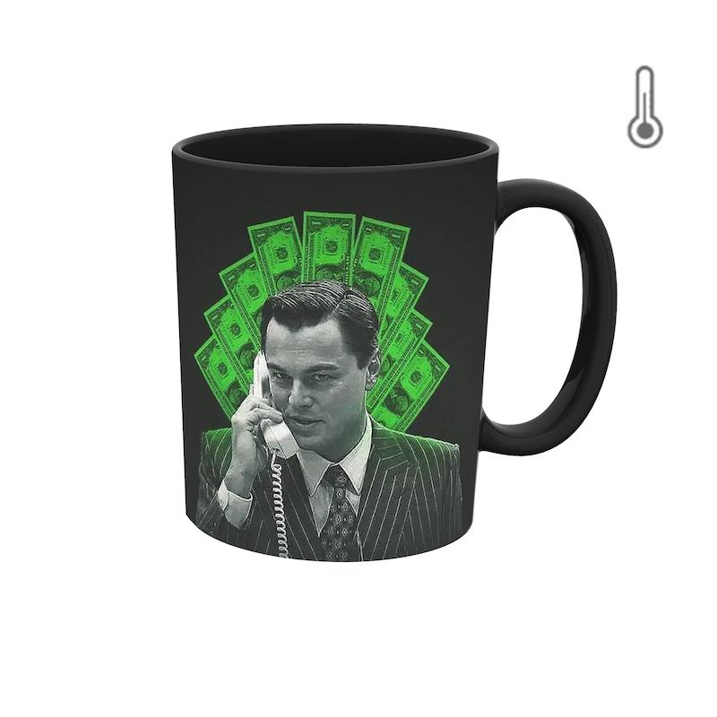 ماگ حرارتی طرح فیلم گرگ وال استریت