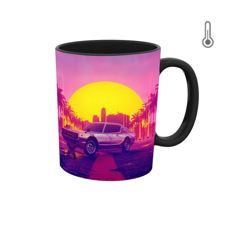 ماگ حرارتی طرح بازی جی تی ای GTA VI