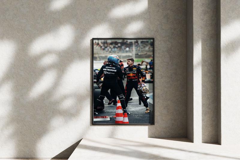 قاب عکس دیواری مدل فرمول1 مکس ورستپن F1