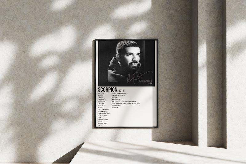 قاب عکس دیواری مدل دریک DRAKE 