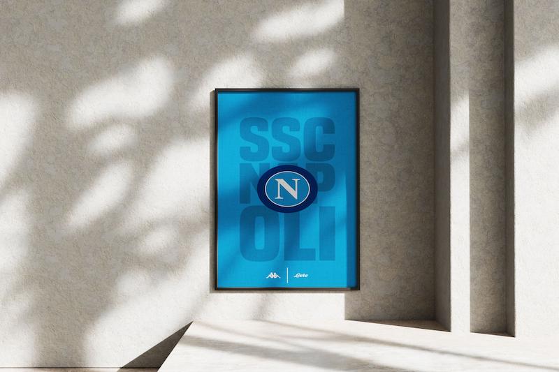 قاب عکس دیواری مدل تیم ناپولی