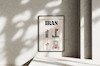 قاب عکس دیواری مدل پوستر ایران IRAN