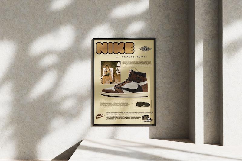 قاب عکس دیواری مدل پوستر نایکی NIKE