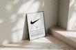 قاب عکس دیواری مدل پوستر نایکی NIKE