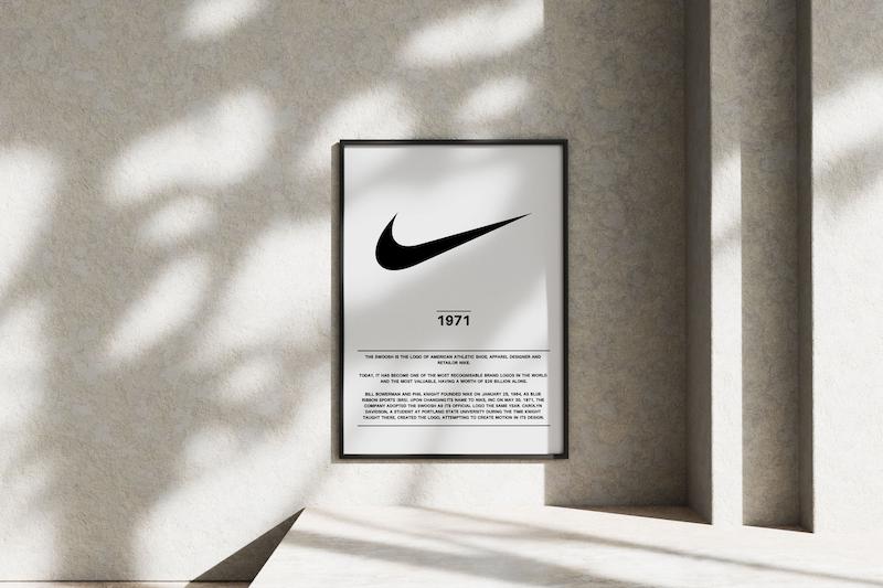 قاب عکس دیواری مدل پوستر نایکی NIKE